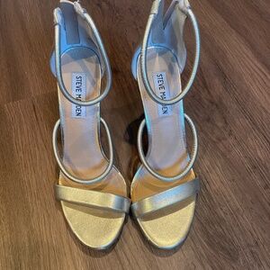 Steve Madden Gold Heels